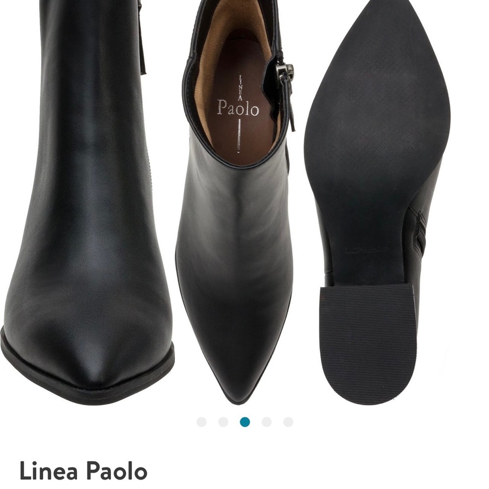 Linea Paolo Black Booties